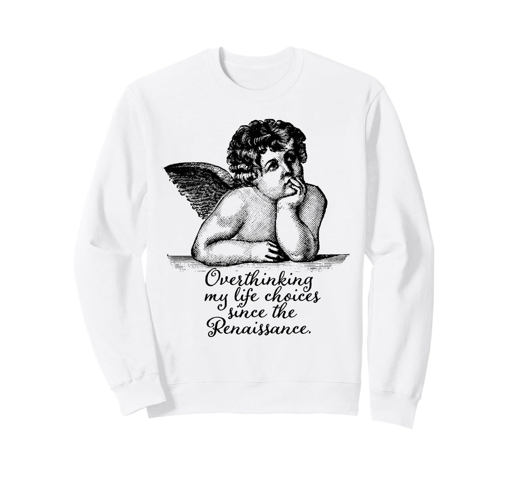 Life Choices Angel Sarcastic Sweatshirt - Aesthetic Graphic for Adults - T-Shirt, Sweatshirt, Hoodie