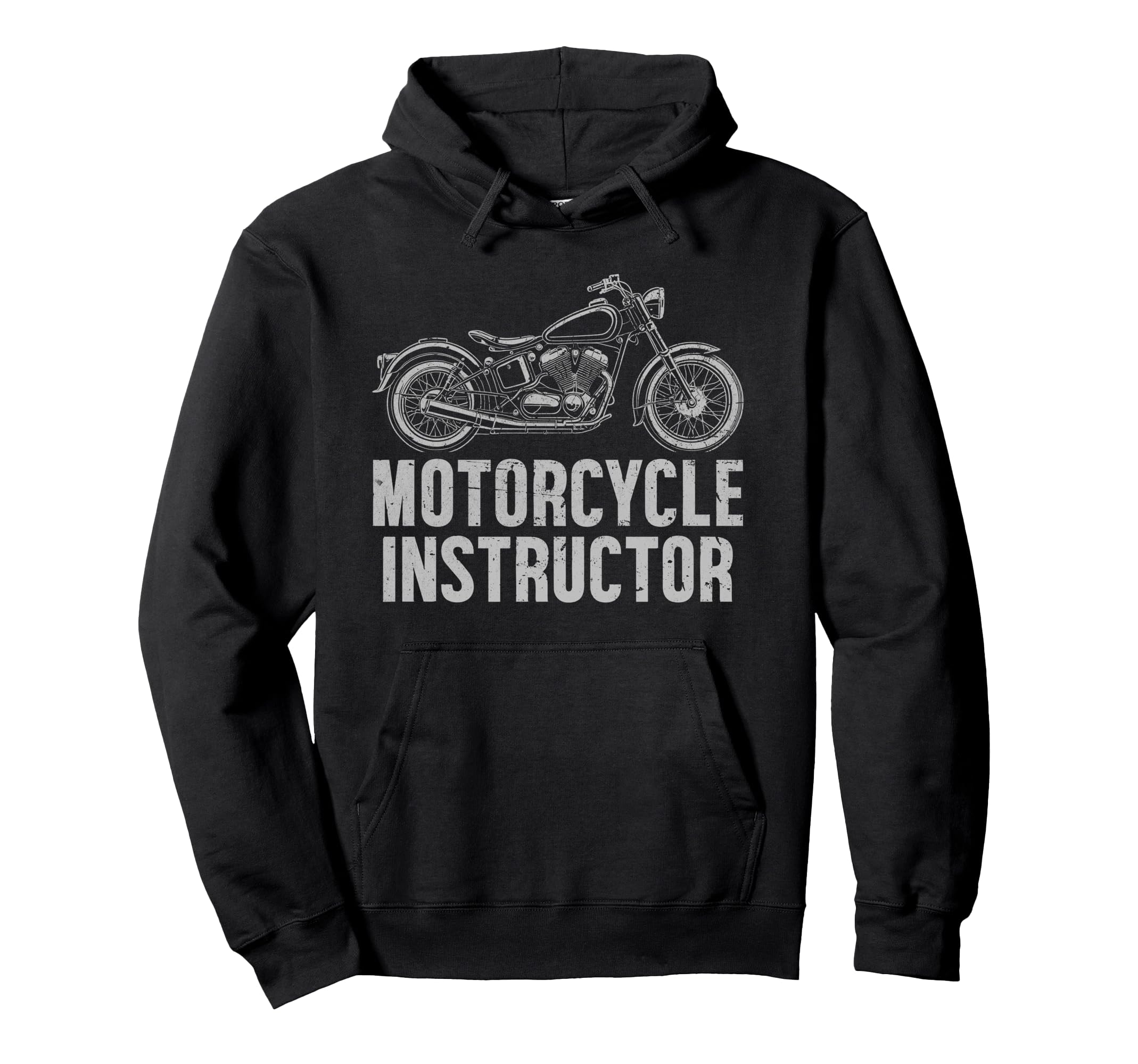 Motorcycle Instructor Motorcycle Hoodie - Aesthetic Graphic for Adults - T-Shirt, Sweatshirt, Hoodie