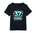 Birthday Gift 37 Is New Typography T-Shirt - Novelty Apparel for Adults - T-Shirt, Sweatshirt, Hoodie