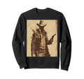 1950S Western Ranch Cowboy Hat Sweatshirt - Aesthetic Graphic Men Women - T-Shirt, Sweatshirt, Hoodie