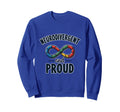 Neurodivergent And Proud Autism Sweatshirt - Aesthetic Graphic Men Women - T-Shirt, Sweatshirt, Hoodie