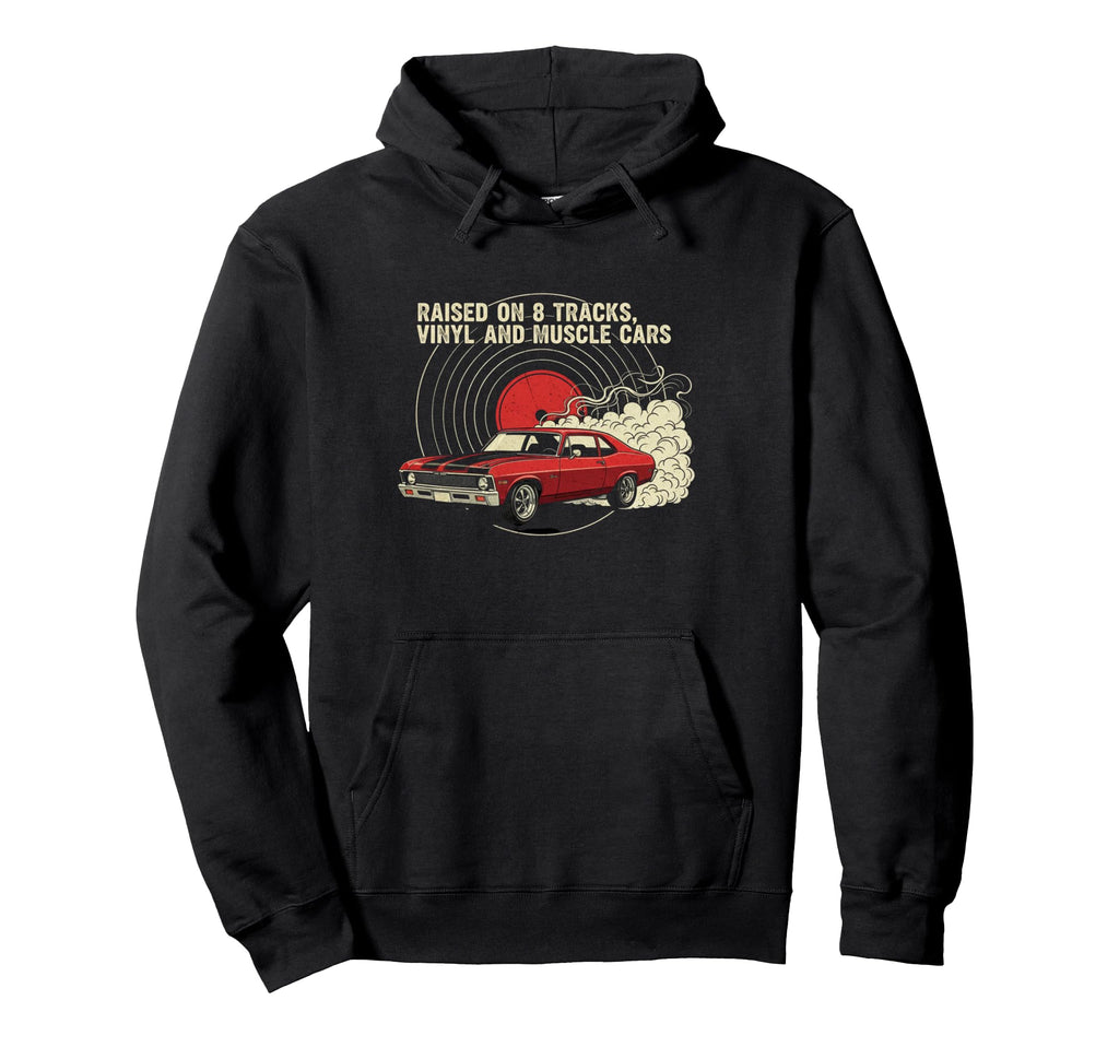Raised Vinyl And V8S 70 Nova Lover Hoodie - Custom Art Print Men Women - T-Shirt, Sweatshirt, Hoodie