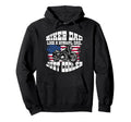 American Flag Motorcycle Biker Hoodie - Unique Graphic Men Women - T-Shirt, Sweatshirt, Hoodie