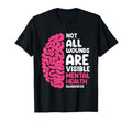 Mental Health Not All Wounds T-Shirt - Aesthetic Graphic for Adults - T-Shirt, Sweatshirt, Hoodie