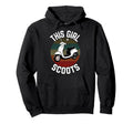 Scooter Gang Moped Motorcycle 2 Wheel Hoodie - Minimalist Print Men Women - T-Shirt, Sweatshirt, Hoodie