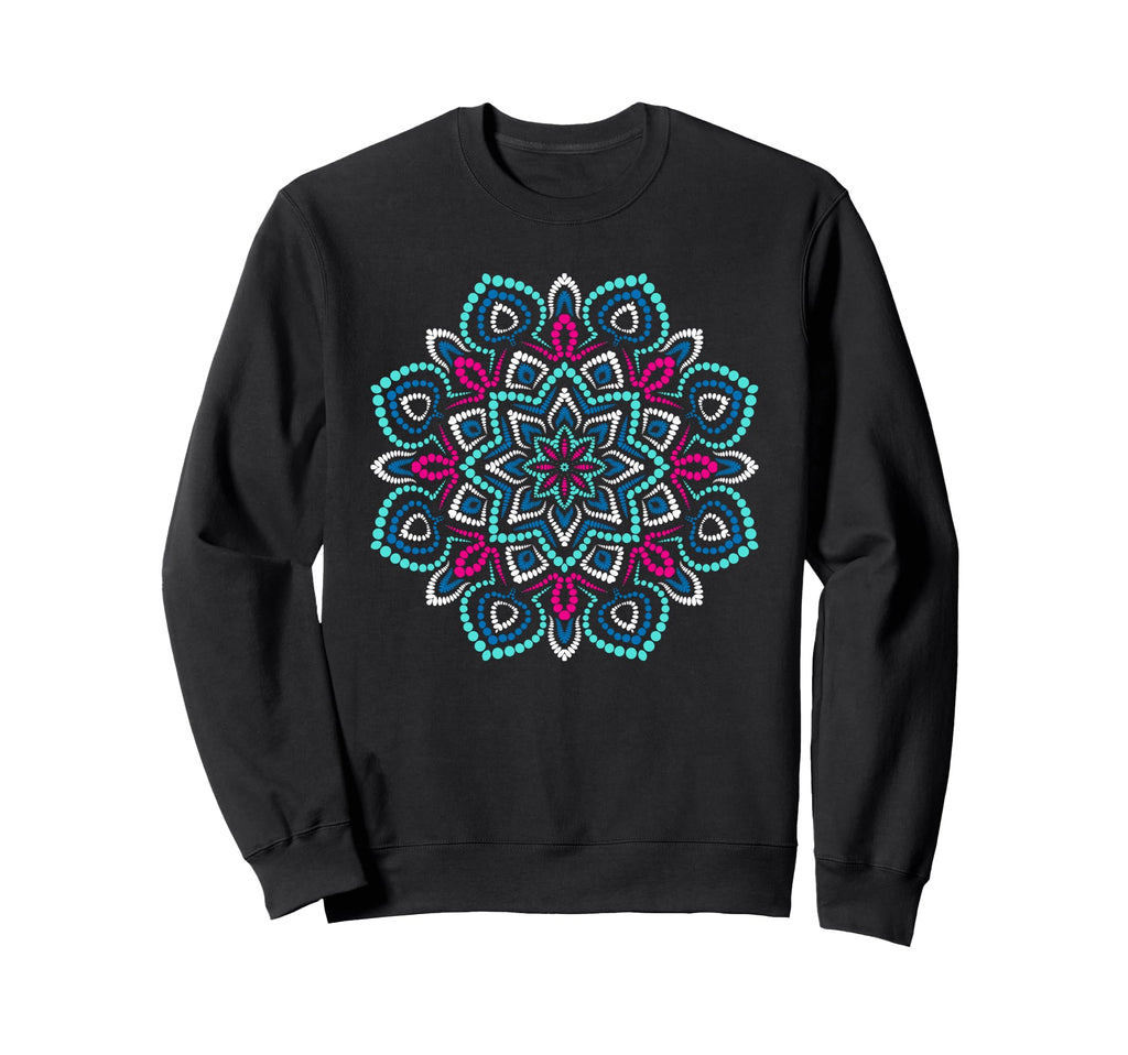Meditation Mandalas Ganesha Mandala Sweatshirt - Trendy Graphic Men Women - T-Shirt, Sweatshirt, Hoodie