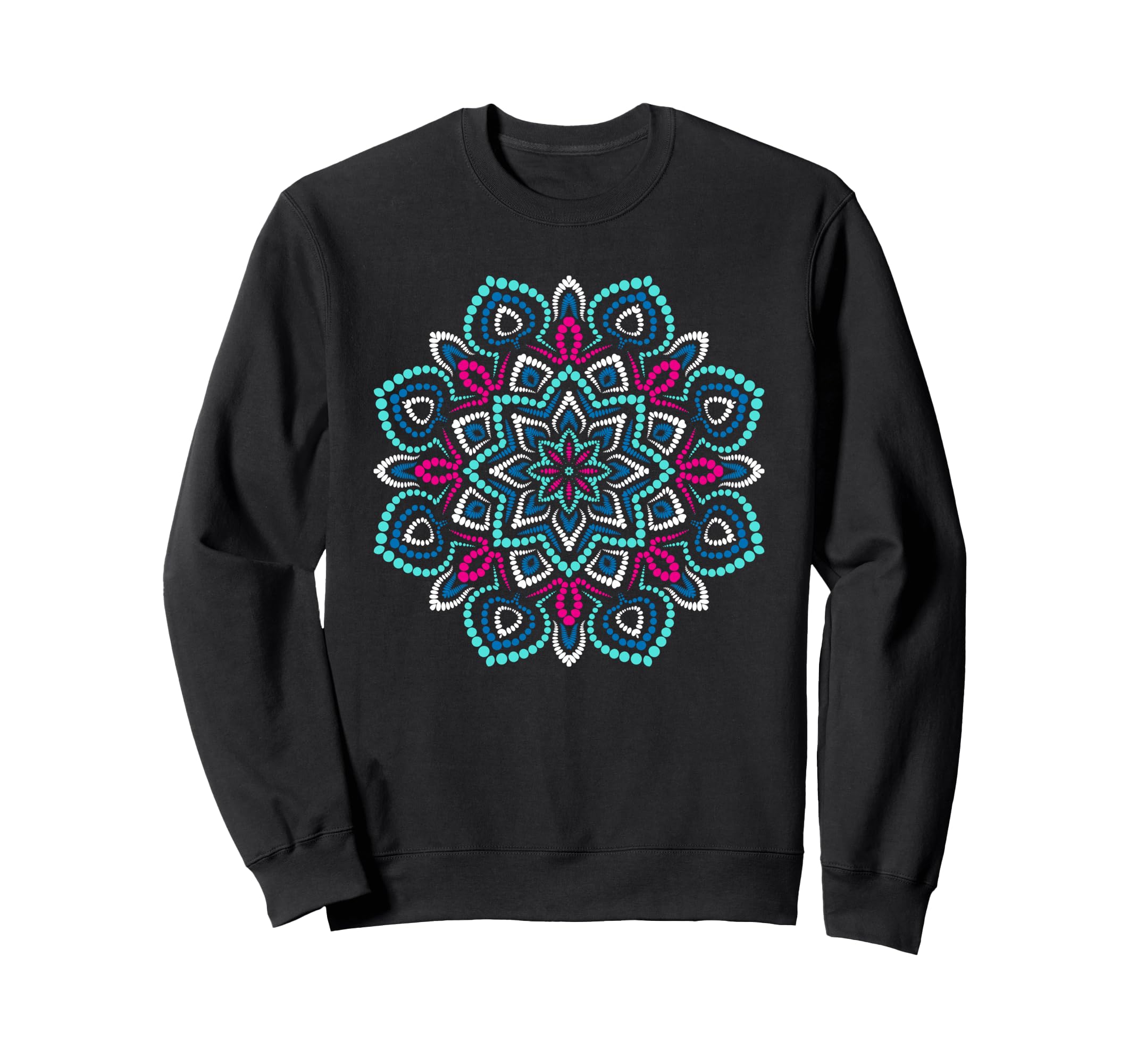 Meditation Mandalas Ganesha Mandala Sweatshirt - Trendy Graphic Men Women - T-Shirt, Sweatshirt, Hoodie