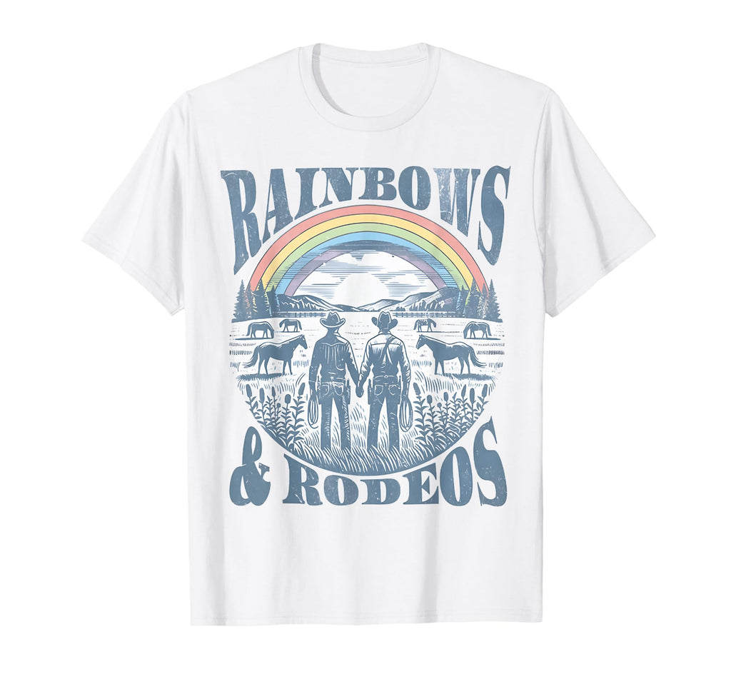 Gay Cowboy Glbt Hoodie - Graphic Print Unisex - T-Shirt, Sweatshirt, Hoodie