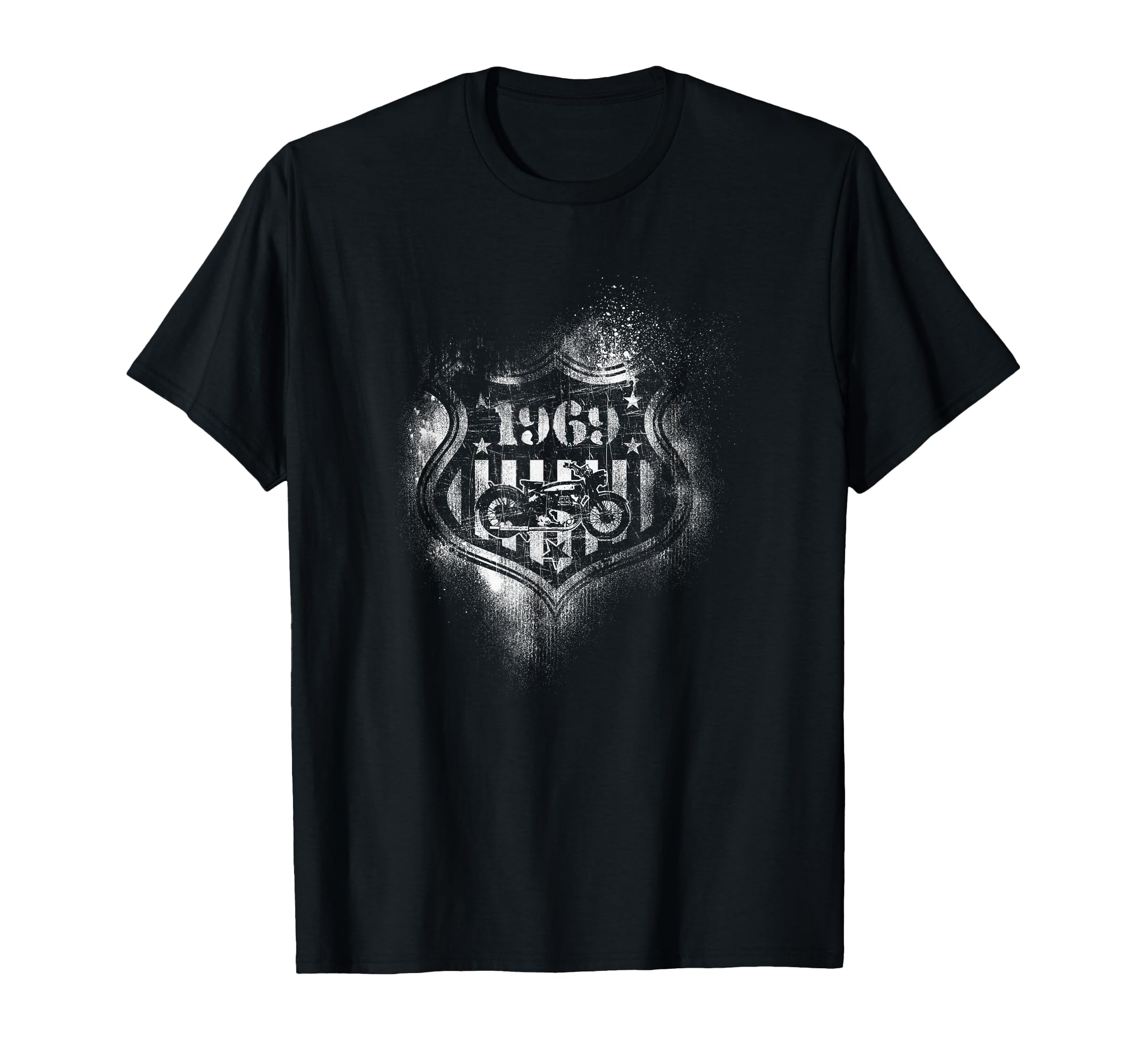 Americana Motorcycle 1969 Logo T-Shirt - Aesthetic Graphic Men Women - T-Shirt, Sweatshirt, Hoodie