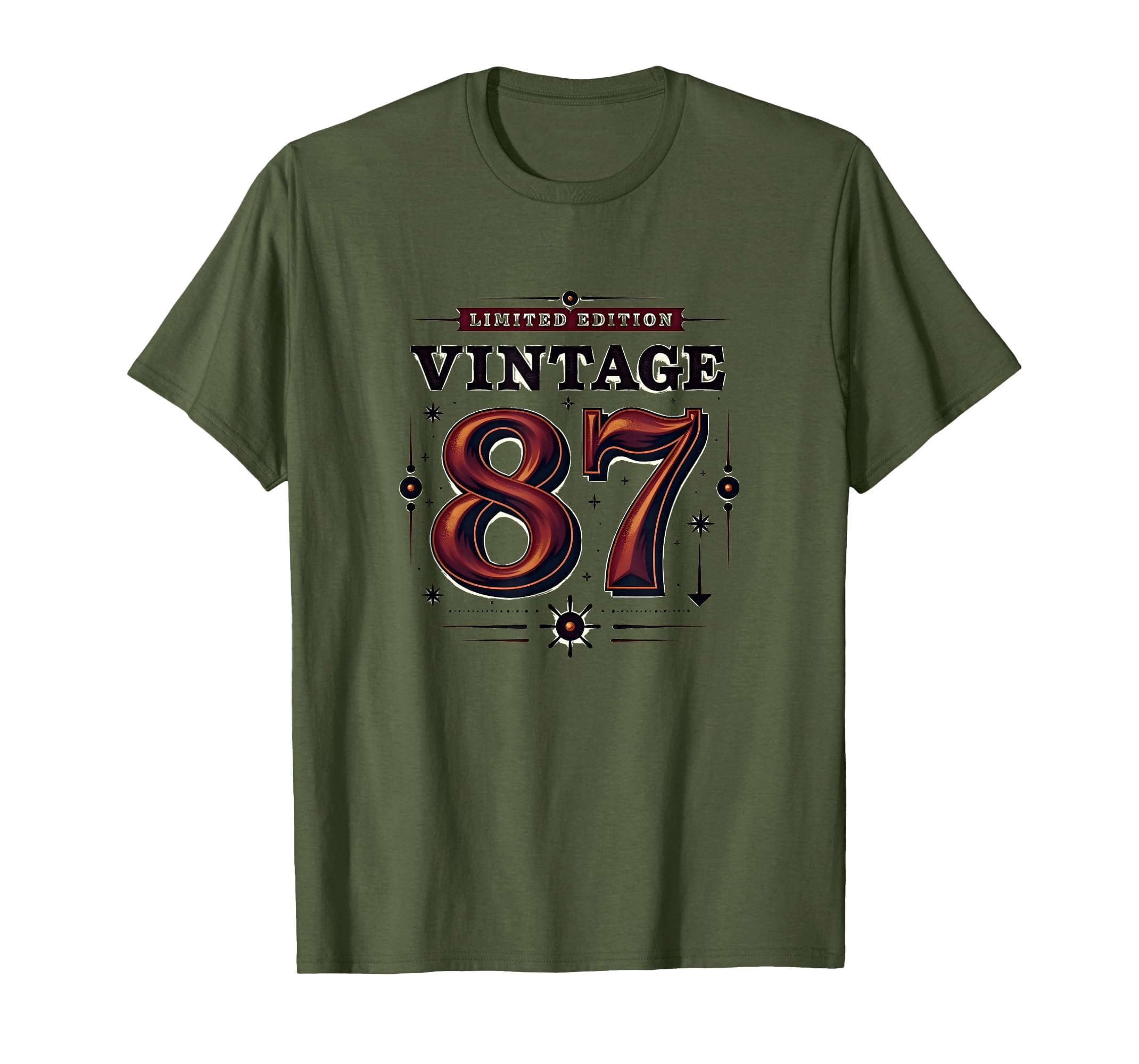 87 Birthday Gift T-Shirt - Graphic Print Unisex - T-Shirt, Sweatshirt, Hoodie