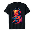 Mini Pig Gamer Gaming Pet Lover T-Shirt - Aesthetic Graphic for Adults - T-Shirt, Sweatshirt, Hoodie