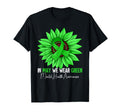 May We Wear Green Mental Health T-Shirt - Aesthetic Graphic for Adults - T-Shirt, Sweatshirt, Hoodie