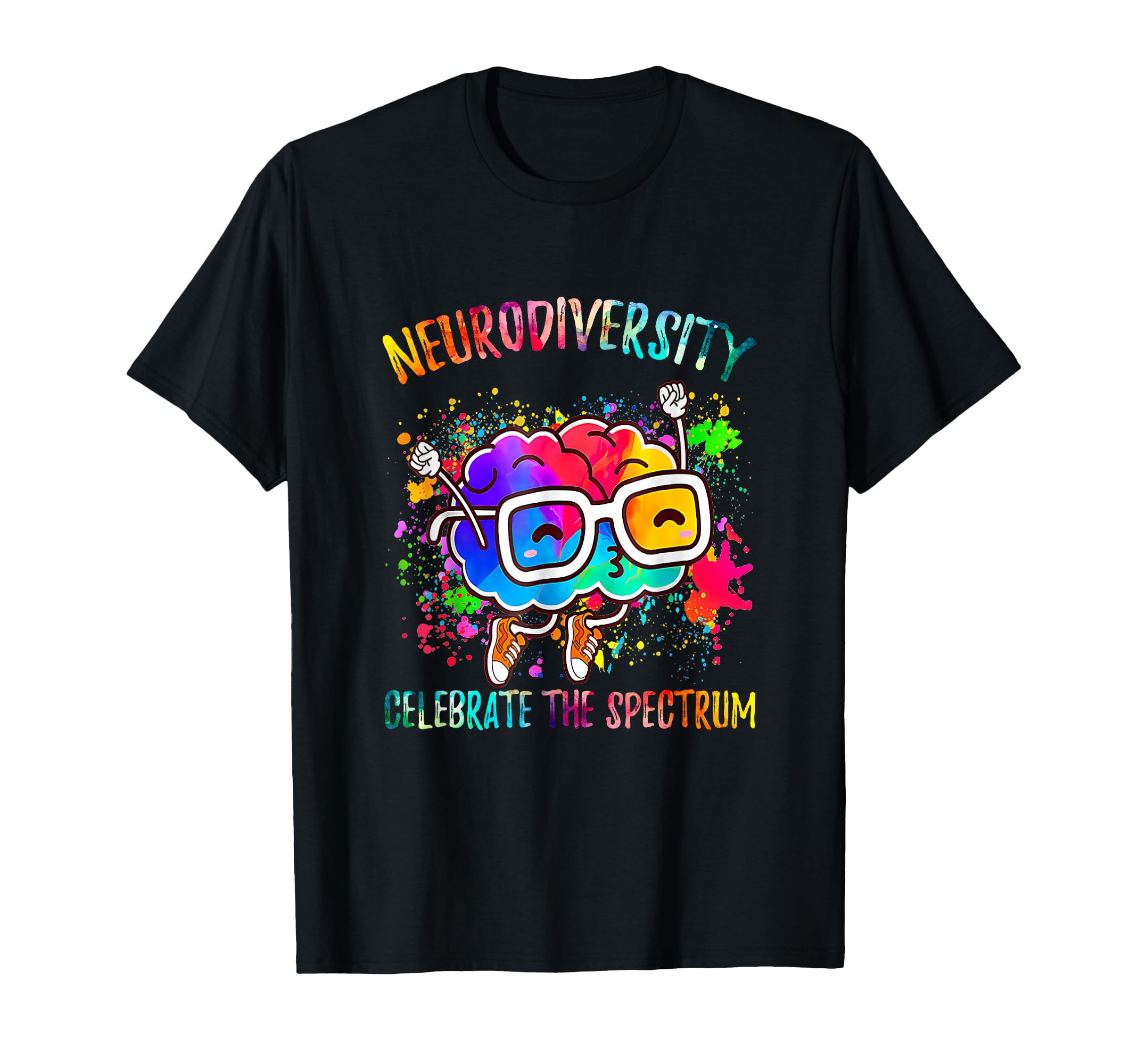 Neurodiversity Brain Autism T-Shirt - Casual Everyday Wear Unisex - T-Shirt, Sweatshirt, Hoodie