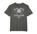 Biker Evolution V2 Engine Motorcycle T-Shirt - Novelty Apparel for Adults - T-Shirt, Sweatshirt, Hoodie
