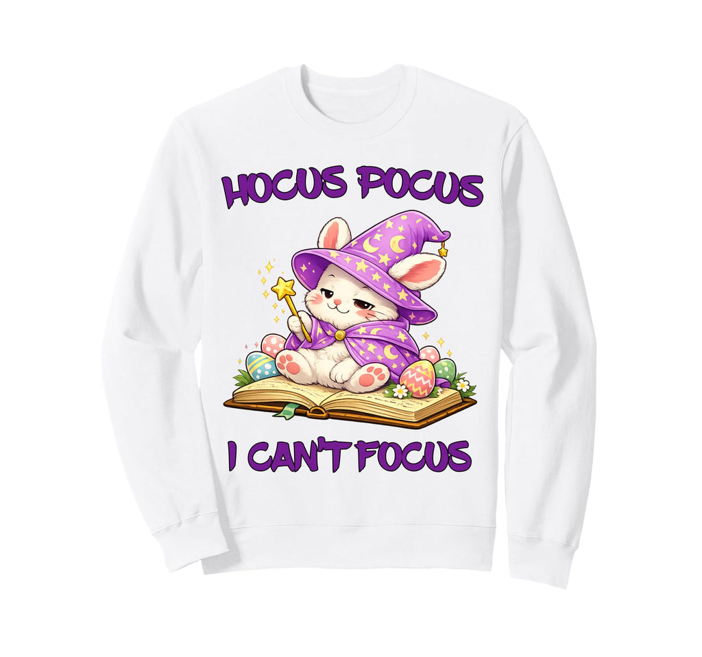 Adhd Hyperactivity Disorder Bunny Sweatshirt - Custom Art Print Unisex - T-Shirt, Sweatshirt, Hoodie