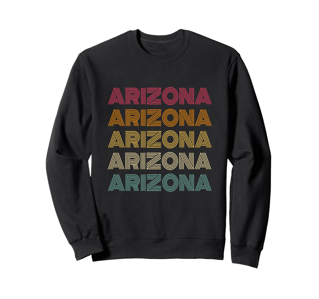 Arizona 70S 80S Throwback Sweatshirt - Custom Art Print for Adults - T-Shirt, Sweatshirt, Hoodie