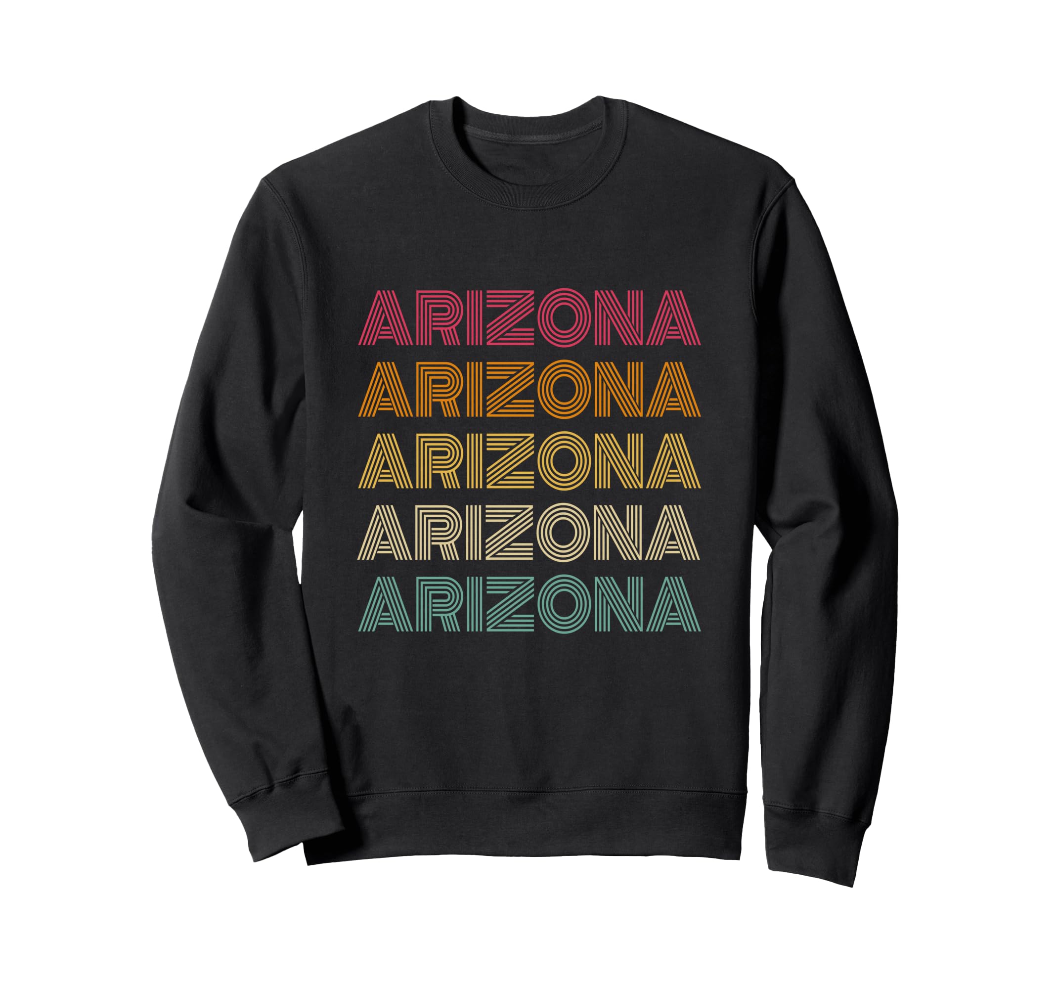 Arizona 70S 80S Throwback Sweatshirt - Custom Art Print for Adults - T-Shirt, Sweatshirt, Hoodie