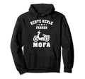 Moped Motorcycle Funny Gift Hoodie - Aesthetic Graphic for Adults - T-Shirt, Sweatshirt, Hoodie