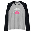 Chronic Overthinker Funny Raglan Sweatshirt - Custom Art Print Unisex - T-Shirt, Sweatshirt, Hoodie