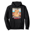Capybara Mentally Sick Physically Thick Hoodie - Aesthetic Graphic Unisex - T-Shirt, Sweatshirt, Hoodie