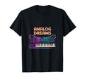 Analog Dreams 80S Synthesizer Music T-Shirt - Novelty Apparel Men Women - T-Shirt, Sweatshirt, Hoodie