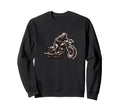 Cafe Racer Motorcycle Bike Club Sweatshirt - Trendy Graphic Men Women - T-Shirt, Sweatshirt, Hoodie
