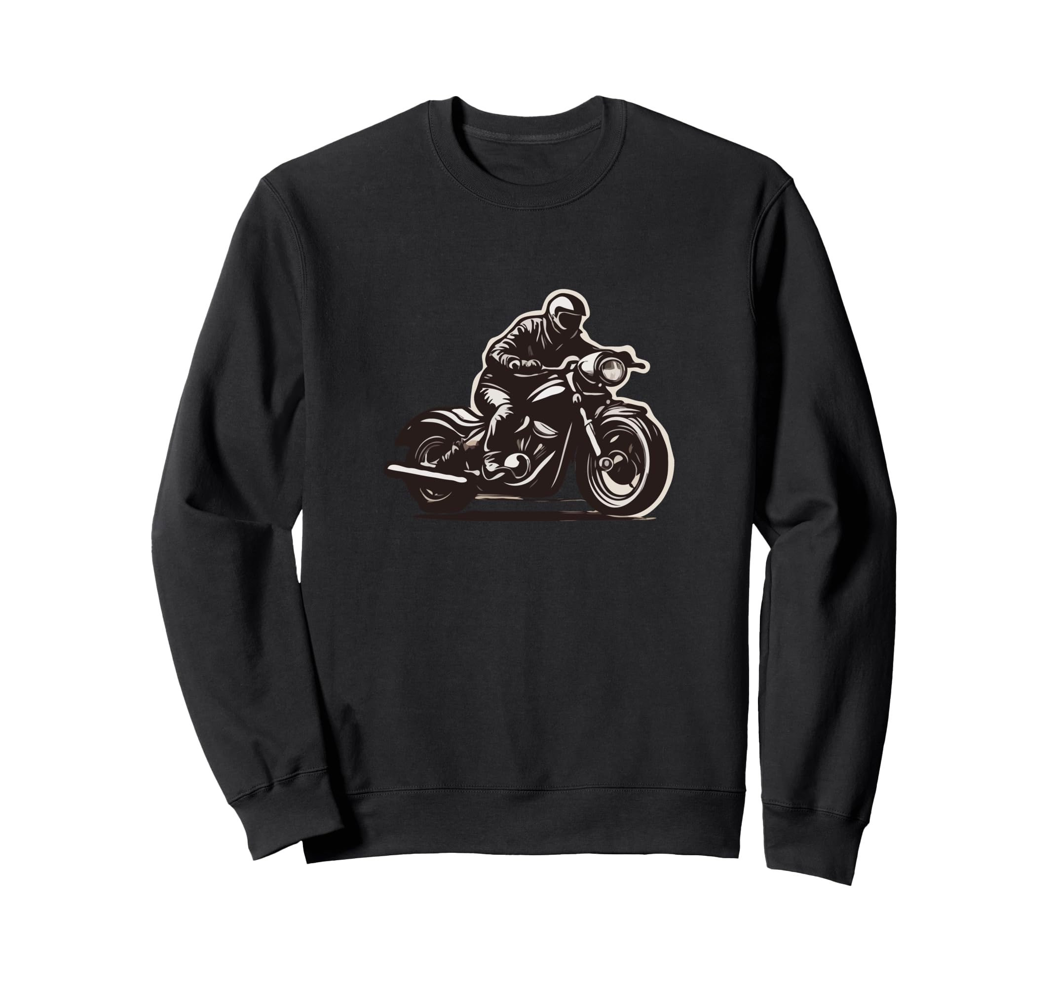 Cafe Racer Motorcycle Bike Club Sweatshirt - Trendy Graphic Men Women - T-Shirt, Sweatshirt, Hoodie