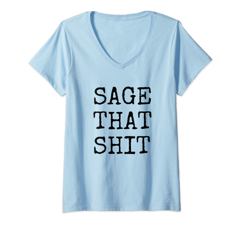 Womens Funny Spiritual Sage Witch T-Shirt - Unique Graphic Men Women - T-Shirt, Sweatshirt, Hoodie