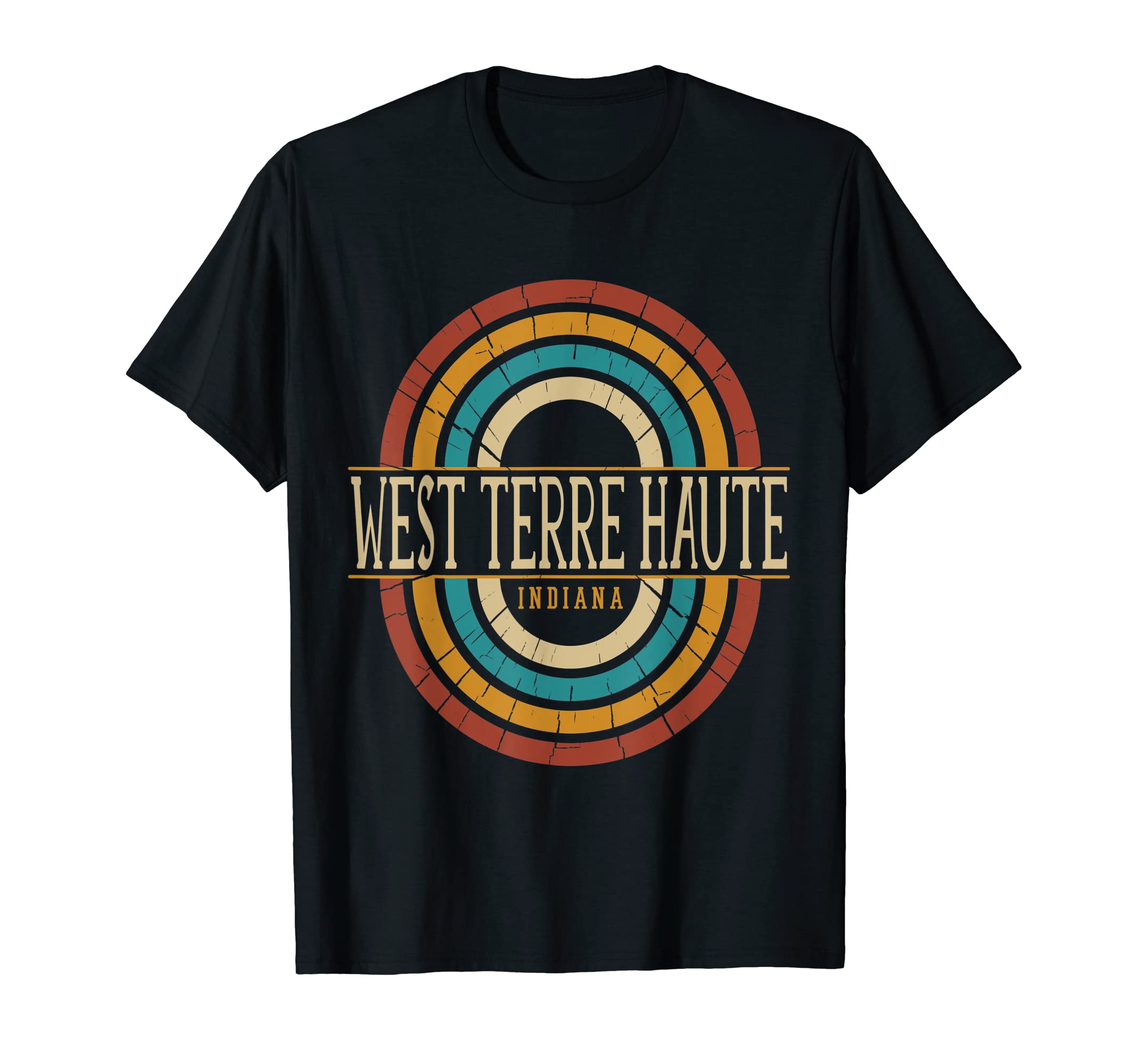 West Terre Haute Indiana Souvenir T-Shirt - Novelty Apparel for Adults - T-Shirt, Sweatshirt, Hoodie