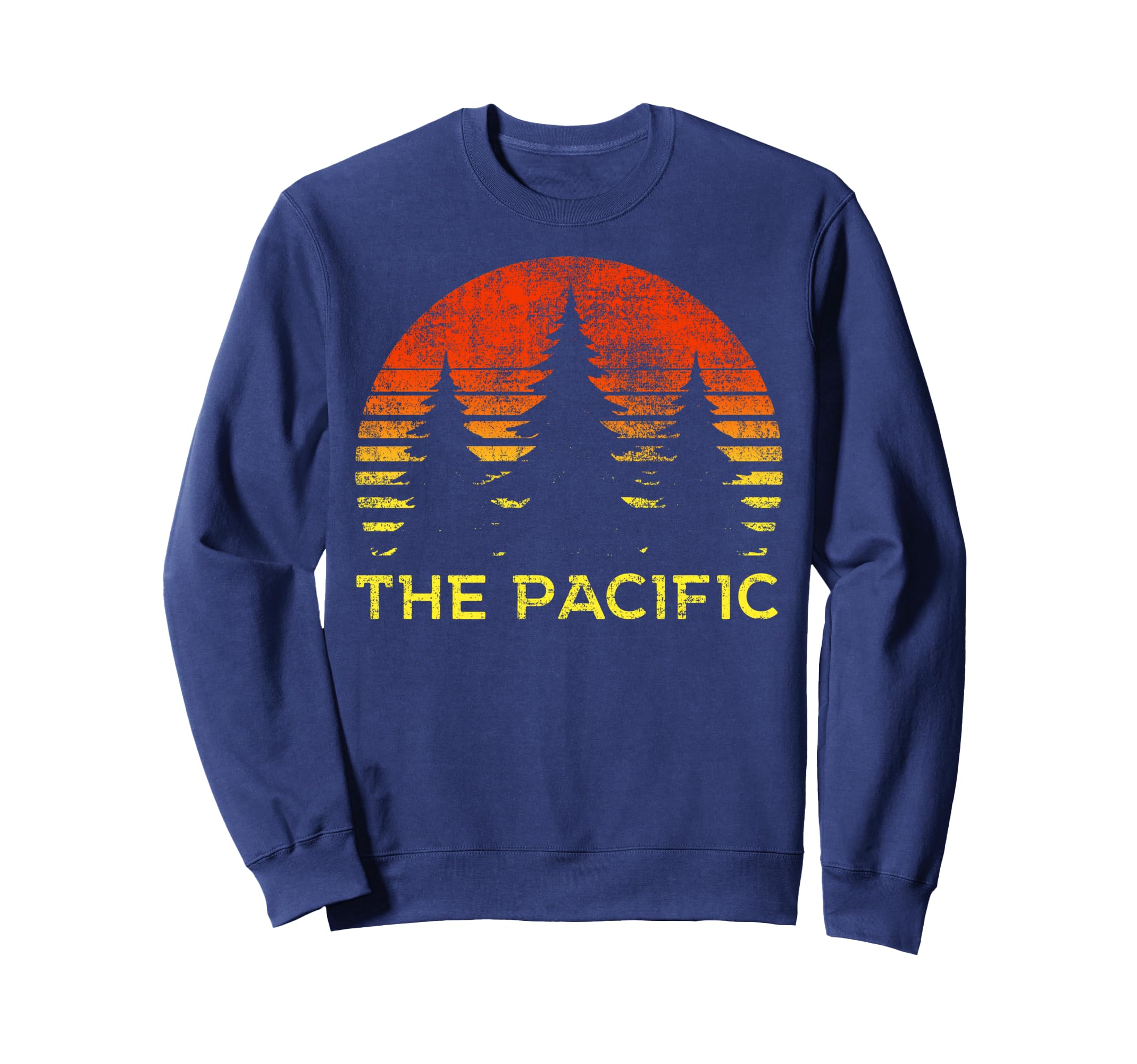 Pacific Sunset Sweatshirt - Custom Art Print Men Women - T-Shirt, Sweatshirt, Hoodie
