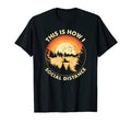 Kayak Sunset Social Distance Kayaking T-Shirt - Minimalist Print Men Women - T-Shirt, Sweatshirt, Hoodie