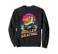 90S Rollerskating Rollerskate Sweatshirt - Trendy Graphic for Adults - T-Shirt, Sweatshirt, Hoodie