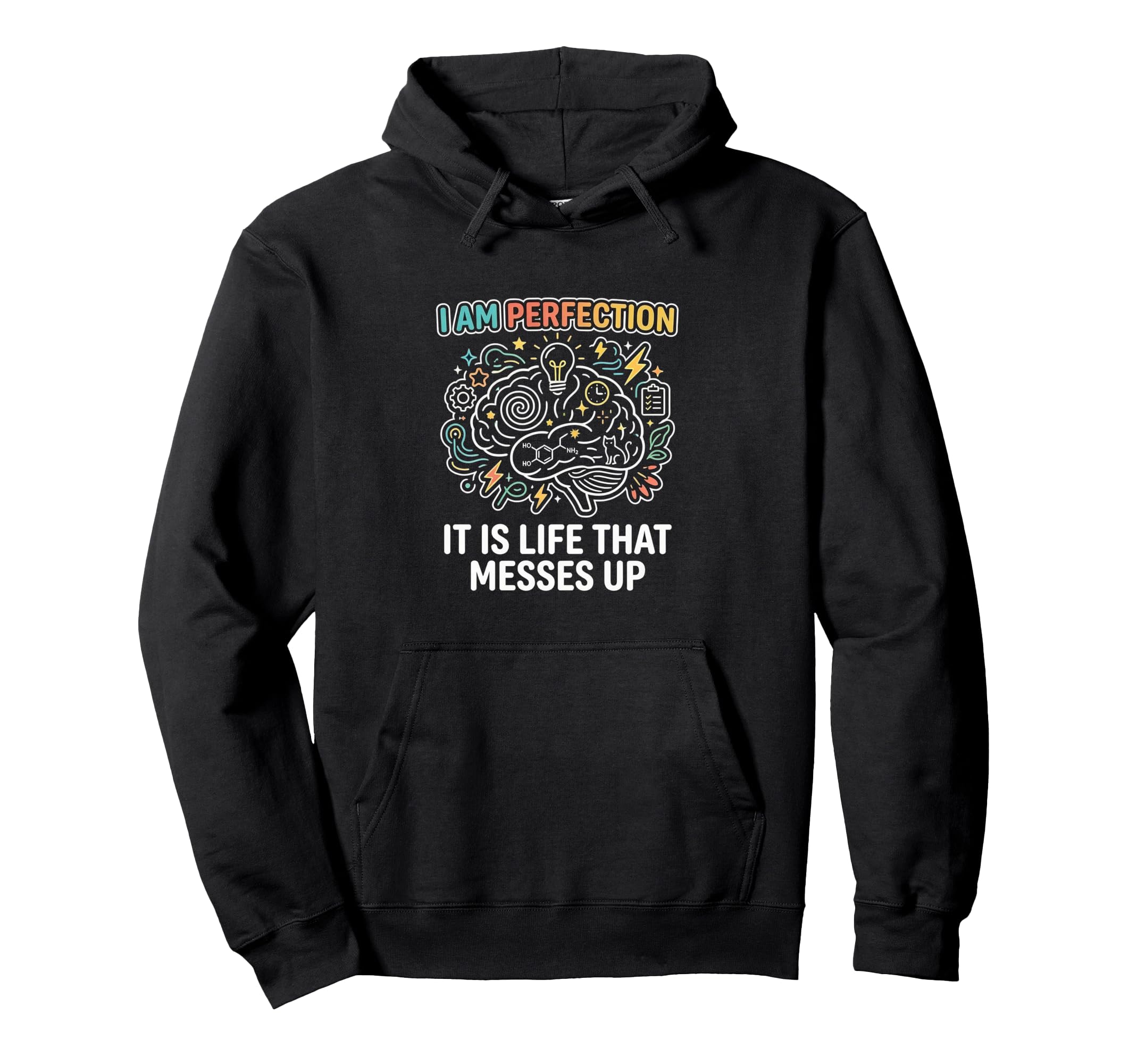 Sarcastic Overthinker Funny Hoodie - Fun Novelty Design Men Women - T-Shirt, Sweatshirt, Hoodie