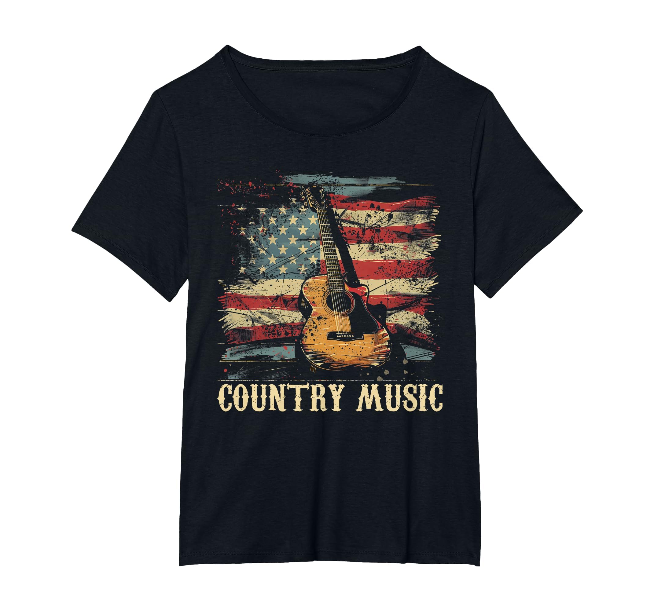 Country Music Outlaw Western Usa T-Shirt - Graphic Print for Adults - T-Shirt, Sweatshirt, Hoodie
