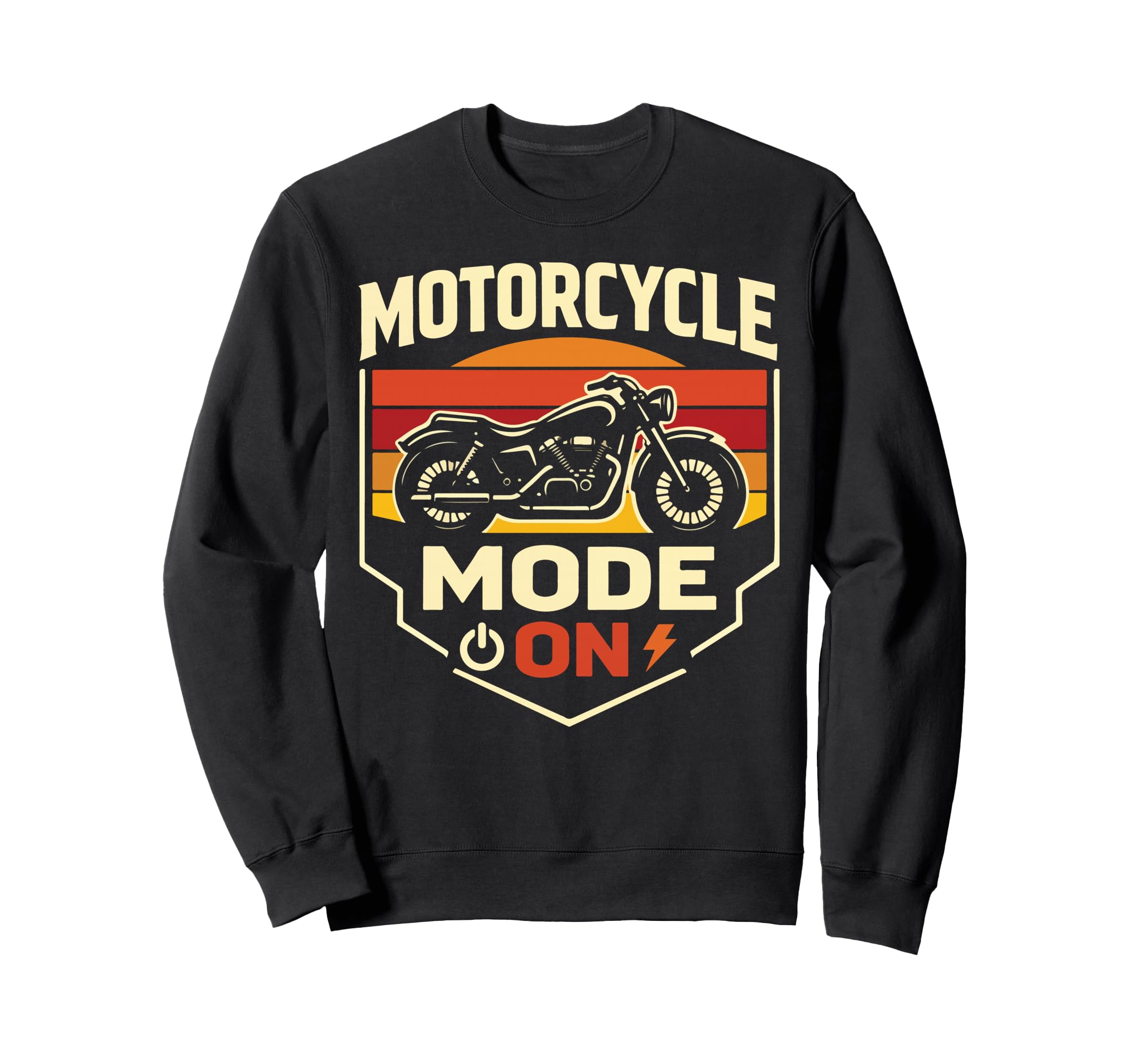 Motorcycle Biker Motorcycle Mode Sweatshirt - Unique Graphic Unisex - T-Shirt, Sweatshirt, Hoodie
