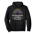 Kindergarten Teacher Testing Season Groovy Hoodie - Minimalist Print Unisex - T-Shirt, Sweatshirt, Hoodie