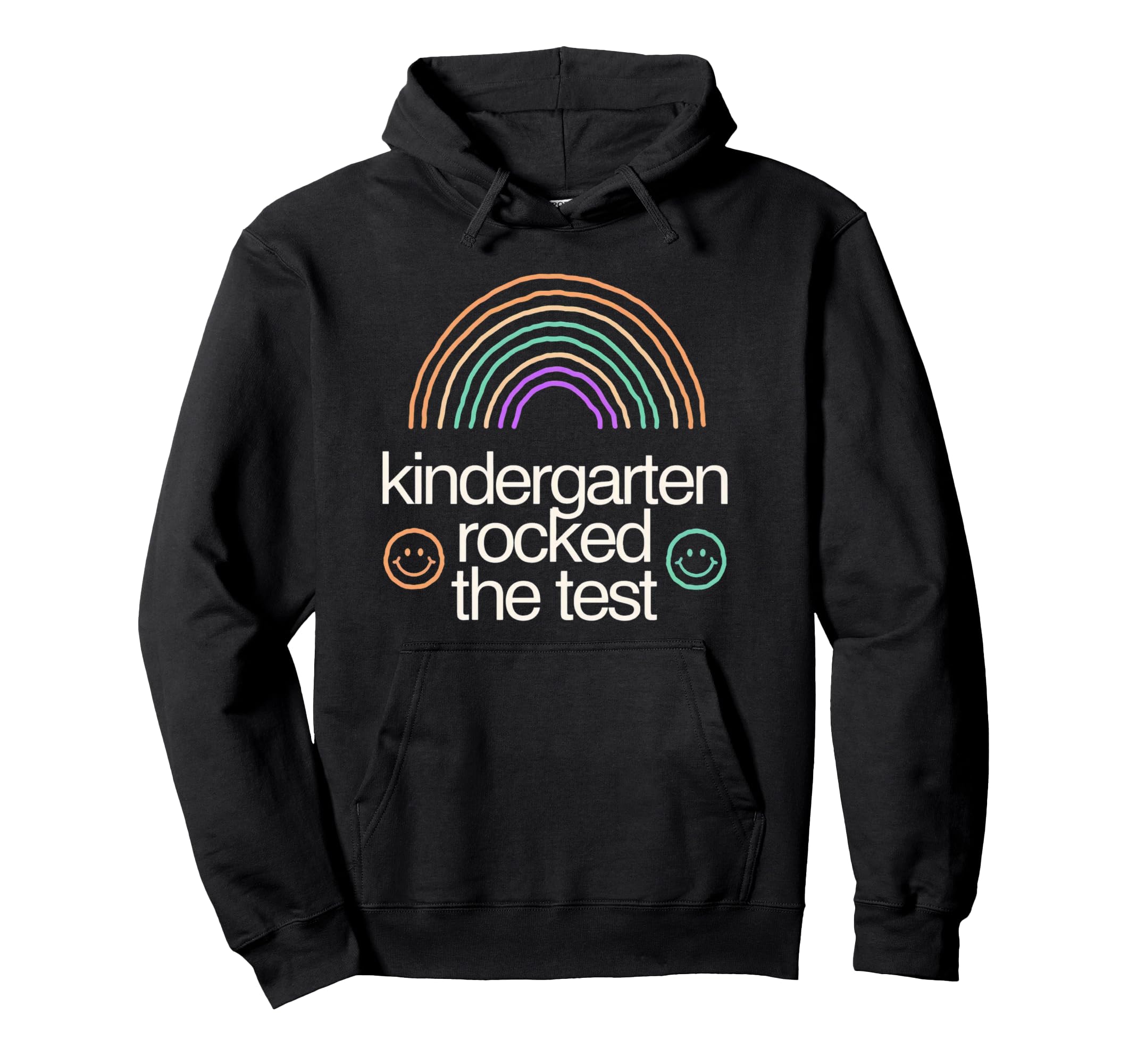 Kindergarten Teacher Testing Season Groovy Hoodie - Minimalist Print Unisex - T-Shirt, Sweatshirt, Hoodie