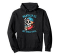 Mentally Ill But Totally Chill Mental Health Hoodie - Graphic Print Unisex - T-Shirt, Sweatshirt, Hoodie
