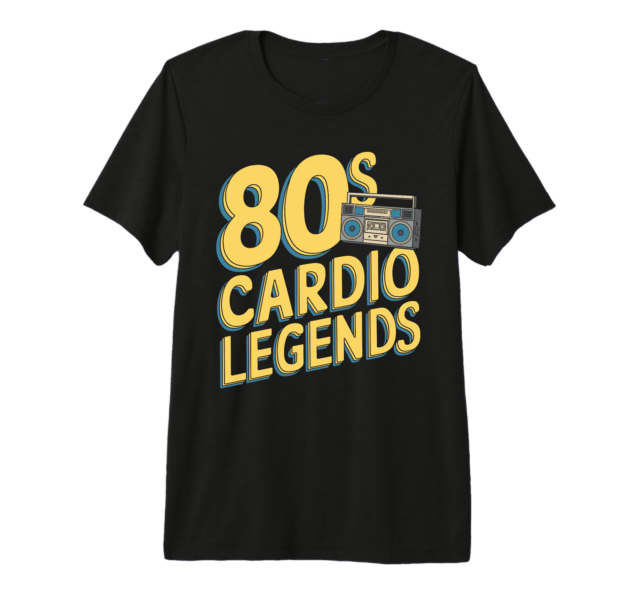 80S Fitness Enthusiast Workout And T-Shirt - Fun Novelty Design Unisex - T-Shirt, Sweatshirt, Hoodie