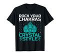 Spiritual Crystal Stones Healing T-Shirt - Fun Novelty Design Unisex - T-Shirt, Sweatshirt, Hoodie