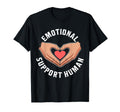 Emotional Support Human Mental T-Shirt - Aesthetic Graphic for Adults - T-Shirt, Sweatshirt, Hoodie