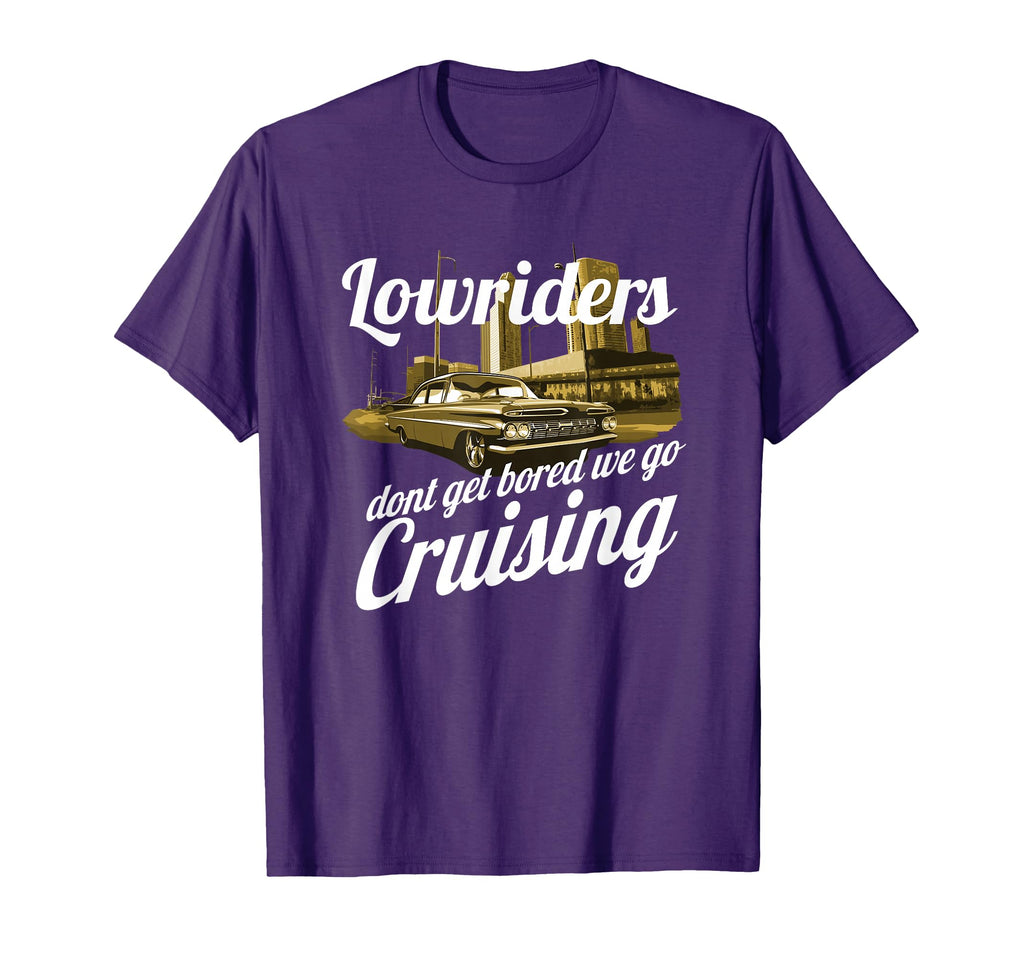Lowrider Low Rider Muscle Car Cruising T-Shirt - Trendy Graphic Men Women - T-Shirt, Sweatshirt, Hoodie