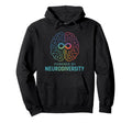 Powered Neurodiversity Brain Hoodie - Casual Everyday Wear for Adults - T-Shirt, Sweatshirt, Hoodie