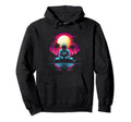 Synthwave Astronaut Cyberpunk 80S Sci Hoodie - Streetwear Style for Adults - T-Shirt, Sweatshirt, Hoodie