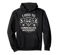 I Hiss To Communicate Boundaries Cat Hoodie - Novelty Apparel Men Women - T-Shirt, Sweatshirt, Hoodie