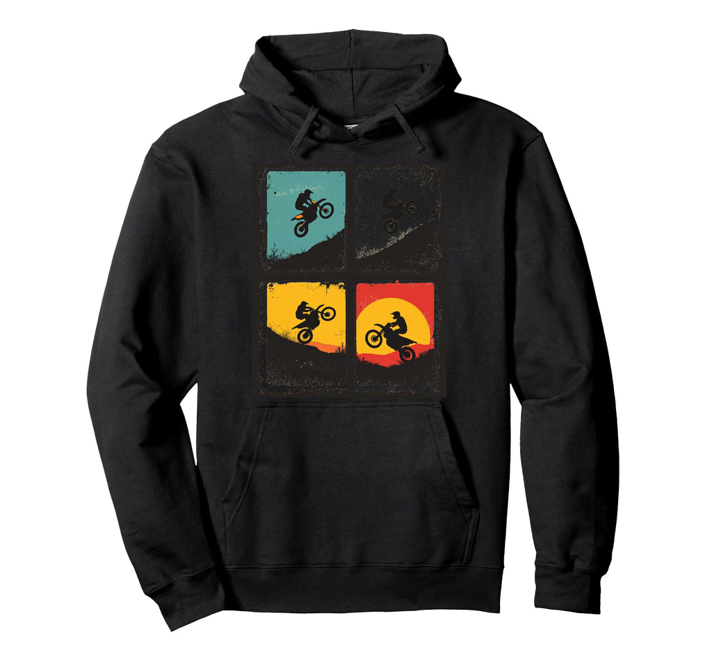 Motorcycle Hoodie - Fun Novelty Design Men Women - T-Shirt, Sweatshirt, Hoodie