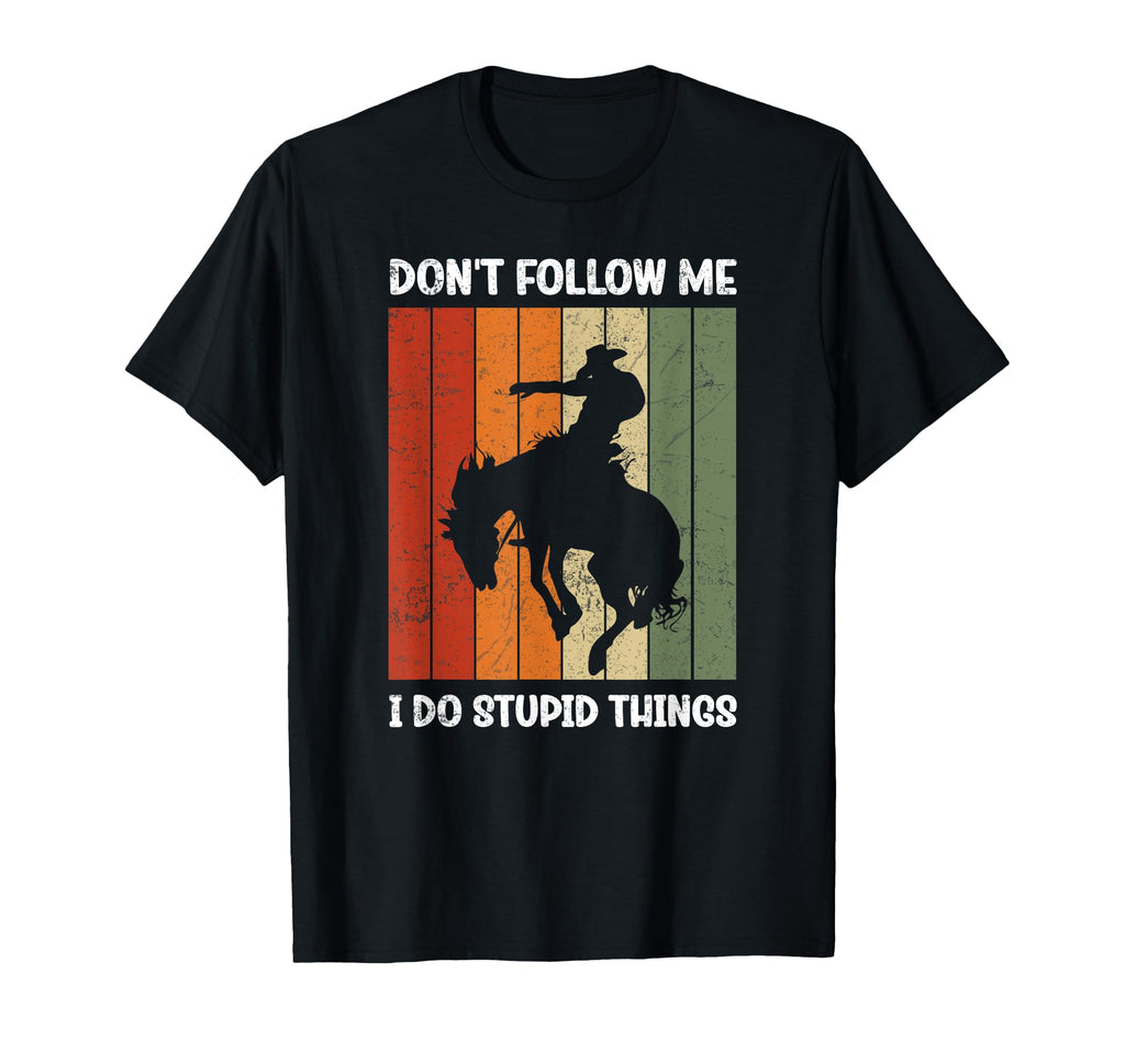 Cowboy Rodeo Western Horse Riding T-Shirt - Graphic Print Men Women - T-Shirt, Sweatshirt, Hoodie