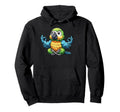 Meditation Parrot Yoga Pose Hoodie - Fun Novelty Design for Adults - T-Shirt, Sweatshirt, Hoodie
