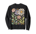 Wildflowers Flowers Pattern Summer Sweatshirt - Trendy Graphic for Adults - T-Shirt, Sweatshirt, Hoodie