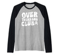 Overthinkers Club Raglan Baseball Sweatshirt - Trendy Graphic Men Women - T-Shirt, Sweatshirt, Hoodie